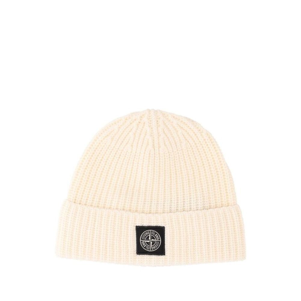 Stone Island Men Geelong Rws Wool Beanie
